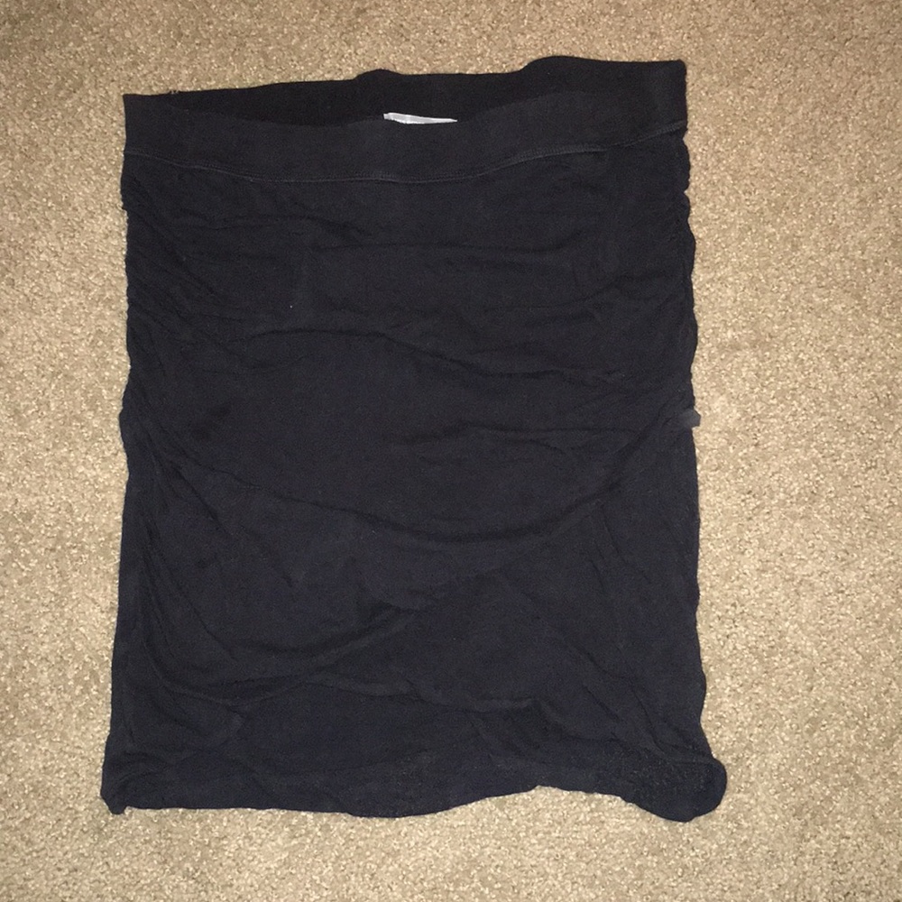 James Peres rouched skirt